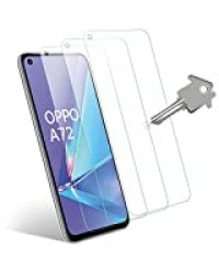 Wonantorna Protection écran pour Oppo A52/A53/A72/A53s Verre Trempé, [3 Pièces] [Ultra Clair] [sans Bulles] [Installation Facile] Vitre Trempé Protection d’écran pour Oppo A52/A53/A72/A53s