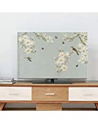 XIAOZHEN Dust Cover, Impression en Tissu Housse TV Couverture TV LCD Housse De Protection (Color : BH14-18, Size : 55inch-130 * 80cm)