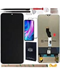 YHX-OU 6.53" pour Xiaomi Redmi Note 8 Pro Écran LCD Ensemble de numériseur Tactile Remplacement d'écran avec Outil d'installation +1 Piece Film trempé (Noir)