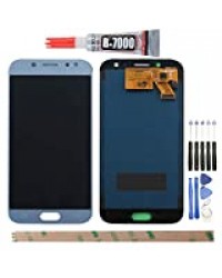 YHX-OU Écran LCD +Ensemble de numériseur Tactile Remplacement d'écran cassé pour Samsung Galaxy J5 J530(2017) SM-J530F (Bleu)