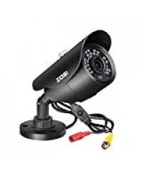ZOSI 1080P Quadbrid 4-in-1 Caméra de Surveillance Extérieur 42pcs LEDs 40 M Vision Nocturne pour Maison Alarme Alerte Instantanée
